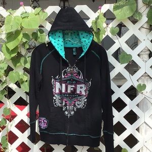 Pro rodeo zipped up jacket